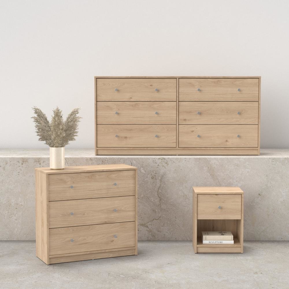 Portland 3-Piece Bedroom Set, Jackson Hickory