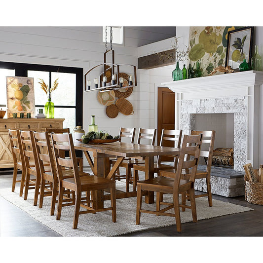 Dining Chairs, Set of 2 - Brown