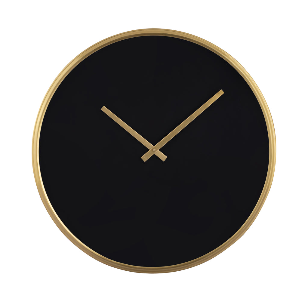 Onyx Wall Clock - Black