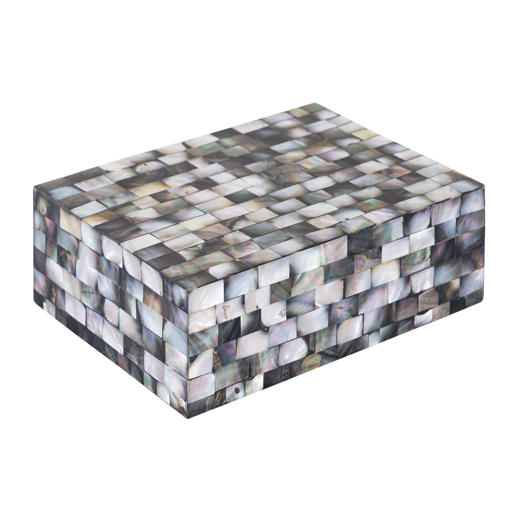 Keshi Box - Set of 2 Mother of Pearl