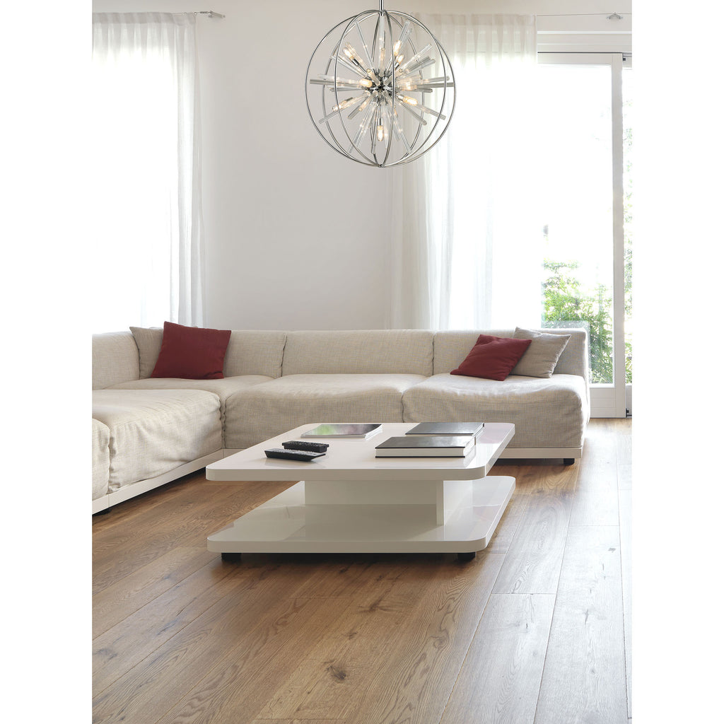 Twilight 10-Light Chandelier in Polished Chrome