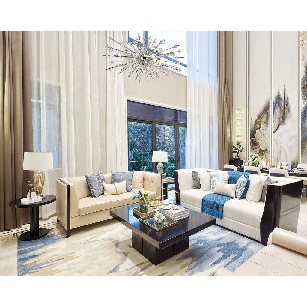 Starburst 31-Light Chandelier in Polished Chrome