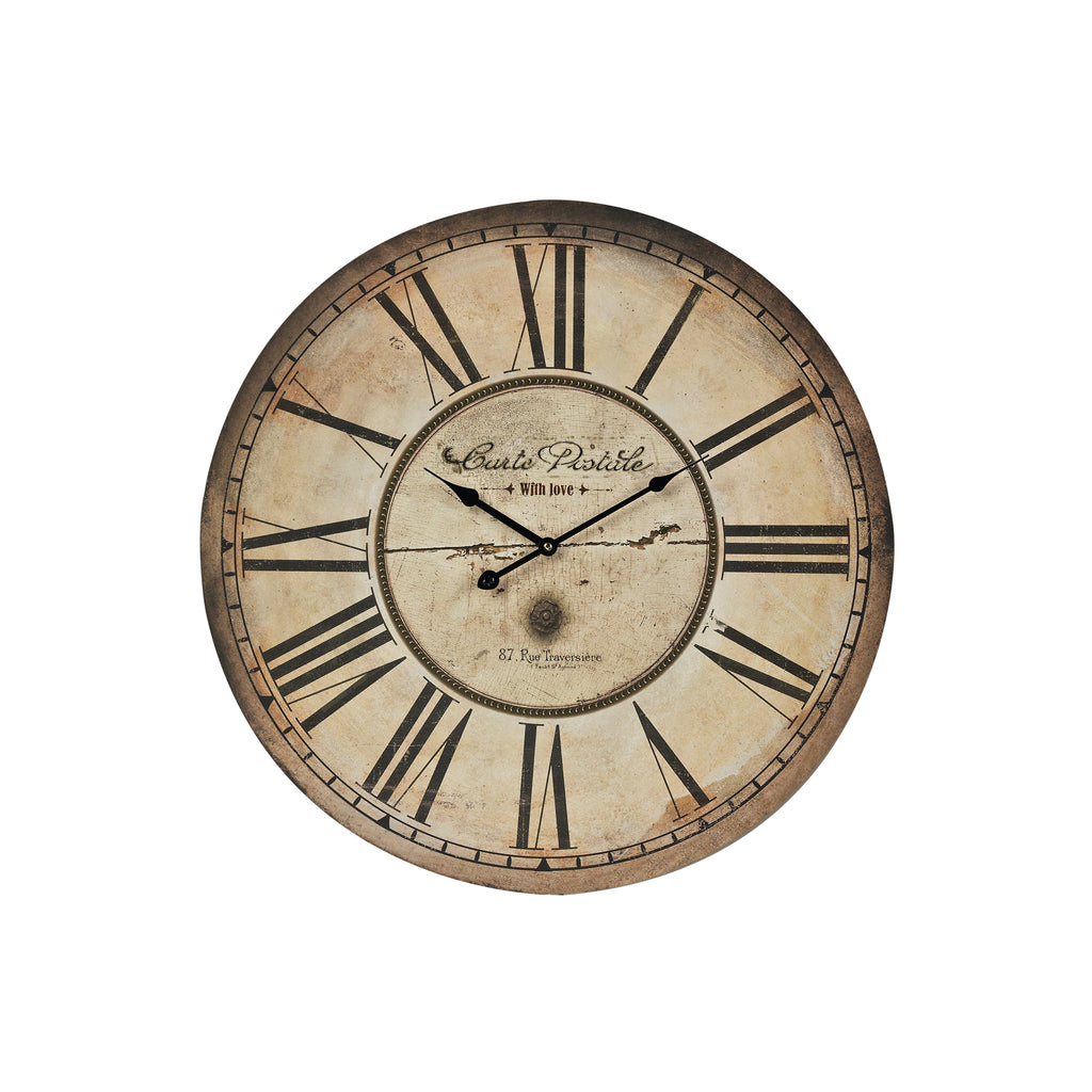 Carte Postal Wall Clock