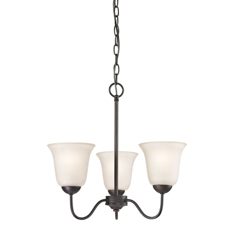 Conway 3 Light Chandelier In Oil Rubbed Bronze