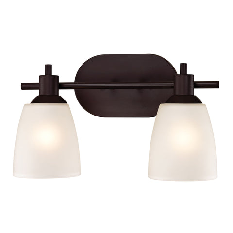 Jackson 2 Light Bath Bar In Oil Rubbed Bronze