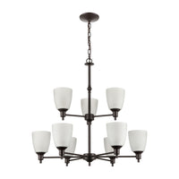 Jackson 29'' Wide 9-Light Chandelier - Oil Rubbed Bronze