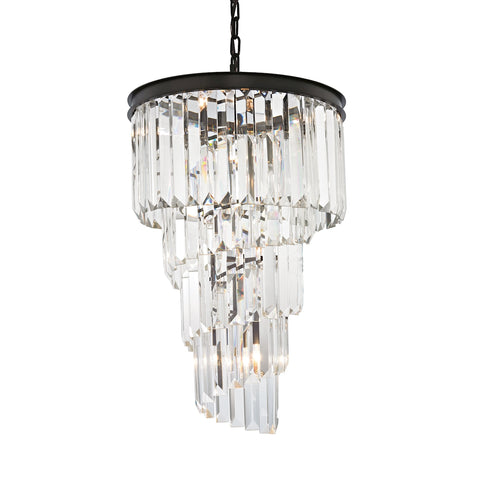 Palacial 6 Light Chandelier in Oil Rubbed Bronze