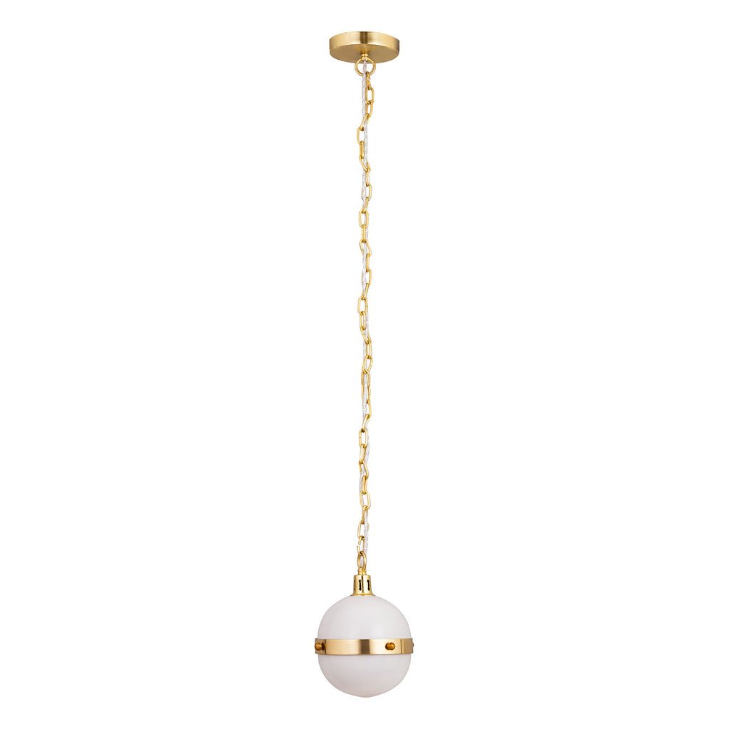 Harmelin 7'' Wide 1-Light Mini Pendant - White