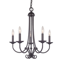 Williamsport 5 Light Chandelier  In Oil Rubbed Bronze