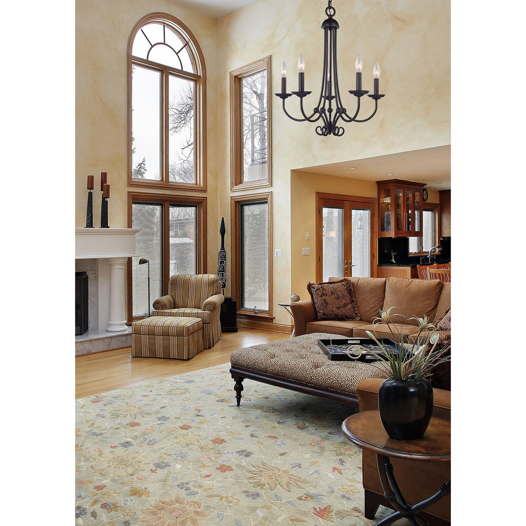 Williamsport 5-Light Chandelier in Oil Rubbed Bronze