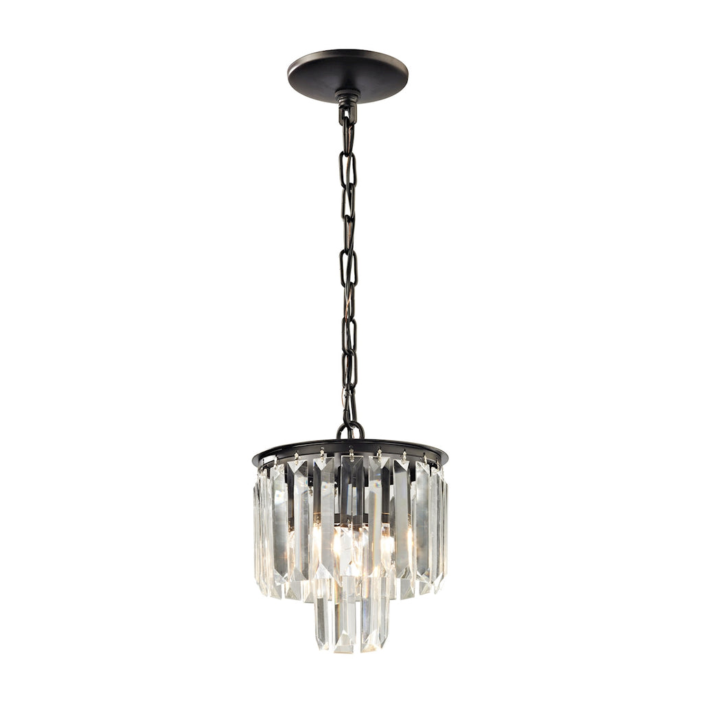 Palacial 1 Light Pendant in Oil Rubbed Bronze