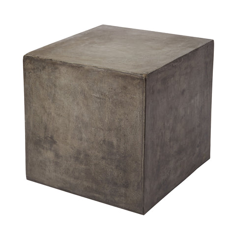 Cubo Accent Table in Concrete