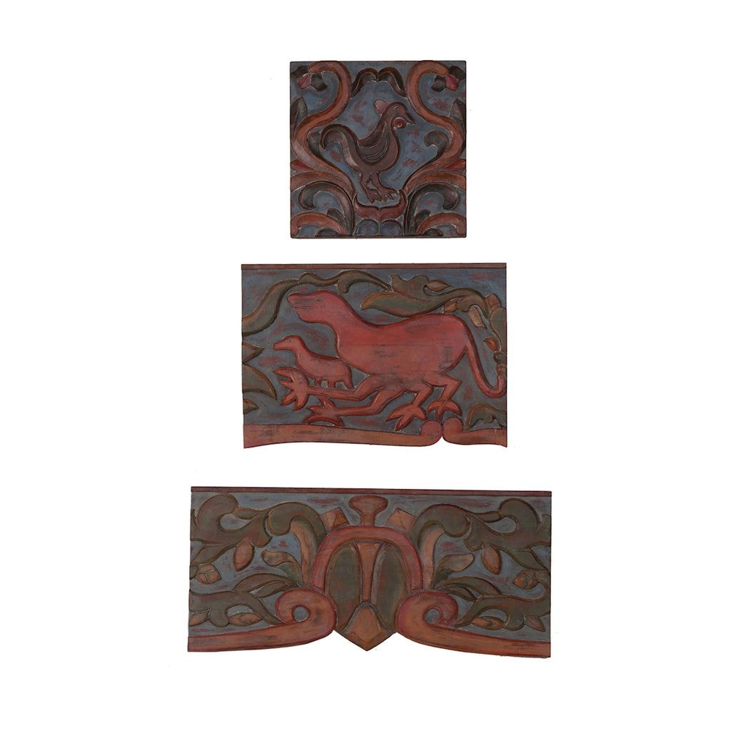 CARVED WALL PLAQUES                                                                                  
