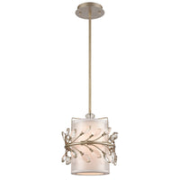 Asbury 9'' Wide 1-Light Mini Pendant - Aged Silver