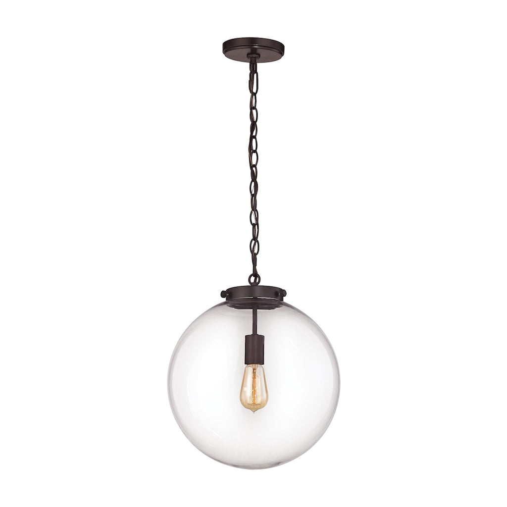 Gramercy 1-Light Pendant in Oil Rubbed Bronze