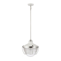 Seaway Passage 14'' Wide 1-Light Pendant - White