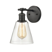 Scone 6'' Wide 1-Light Vanity Light - Matte Black