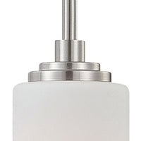 Pittman 5'' Wide 1-Light Mini Pendant - Brushed Nickel