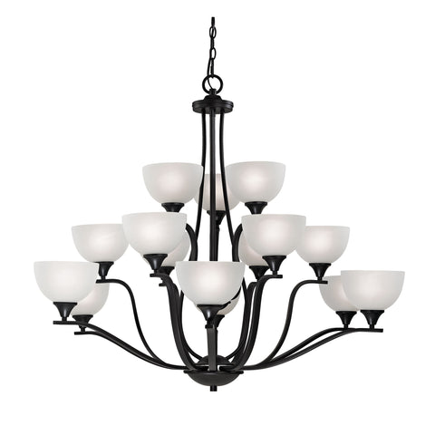 Bristol Lane 15 Light Chandelier In Oil Rubbed Bronze