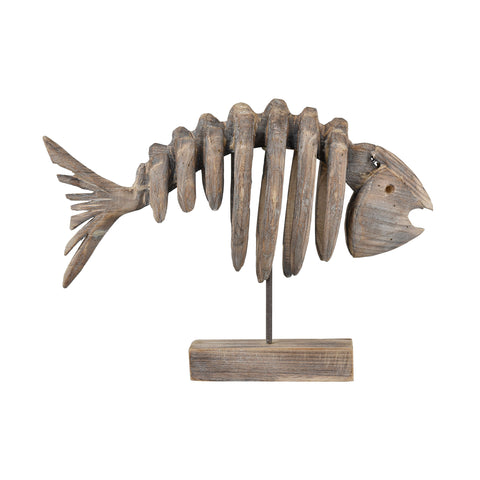 Bone Fish Decorative Accessory in Natural