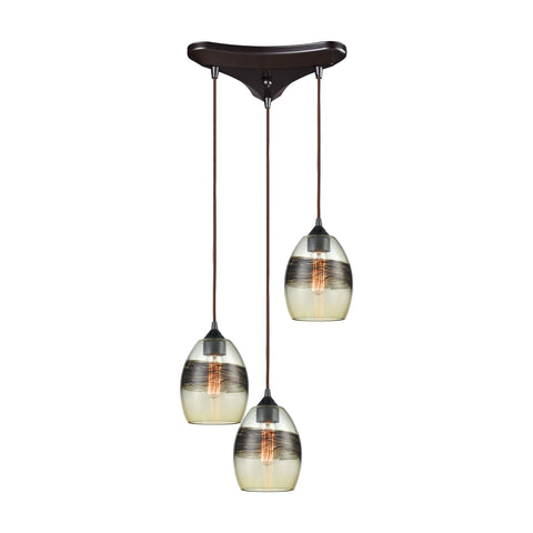 Whisp 3 Pendant Oil Rubbed Bronze