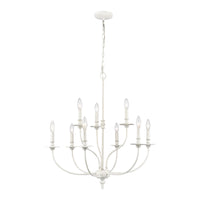 Hartford 29'' Wide 9-Light Chandelier - Farmhouse White