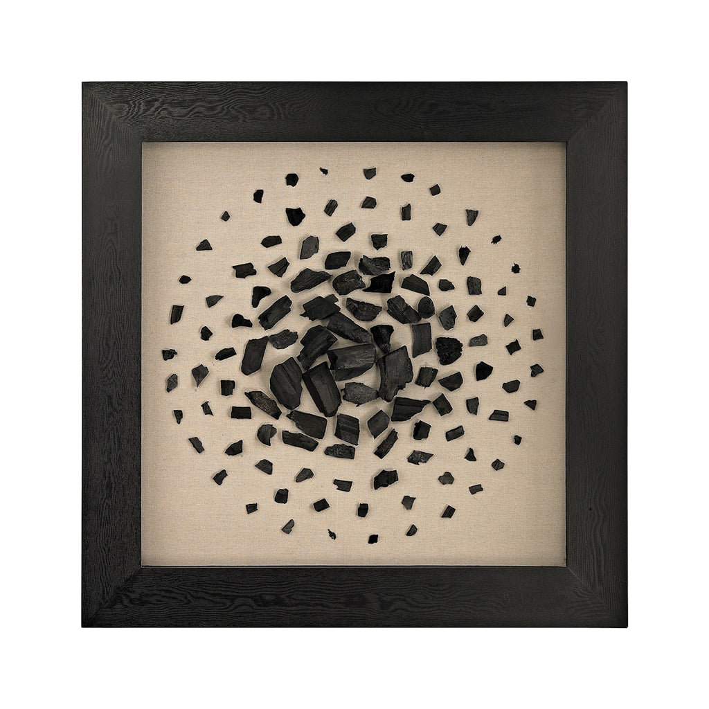 Black And White Carbon Shadow Box