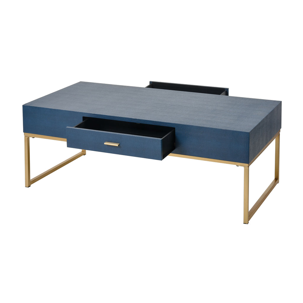 Les Revoires Coffee Table in Navy Blue