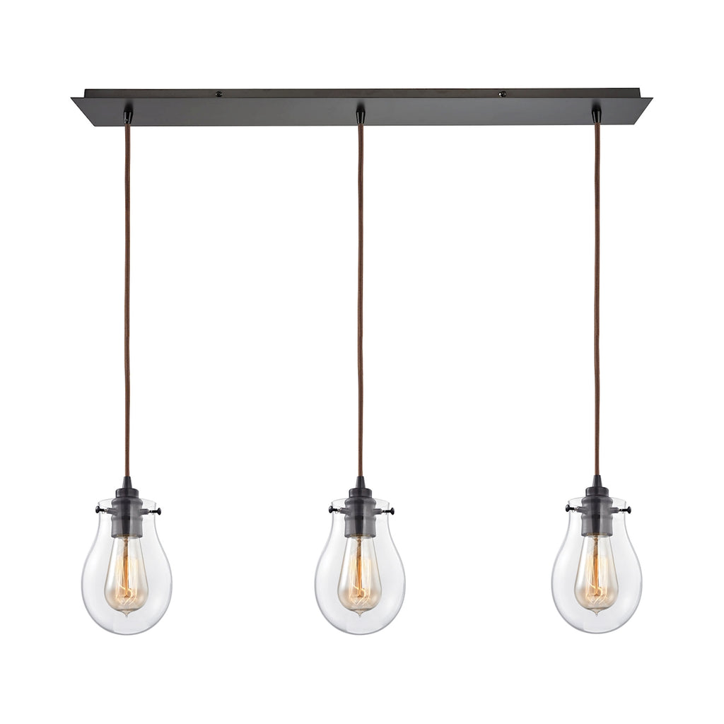 Jaelyn 3 Light Pendant in Oil Rubbed Bronze