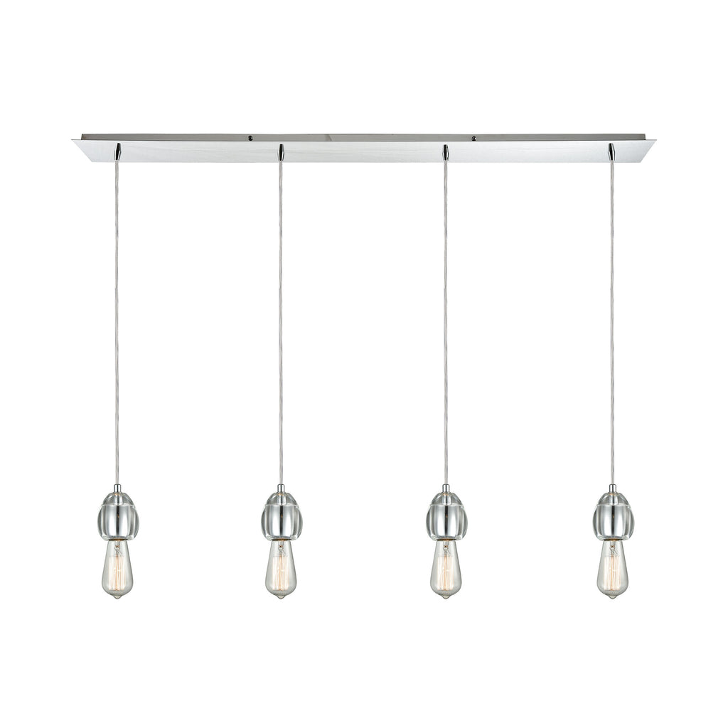 Socketholder 4 Pendant Polished Chrome