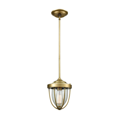 Sturgis 1 Pendant Satin Brass
