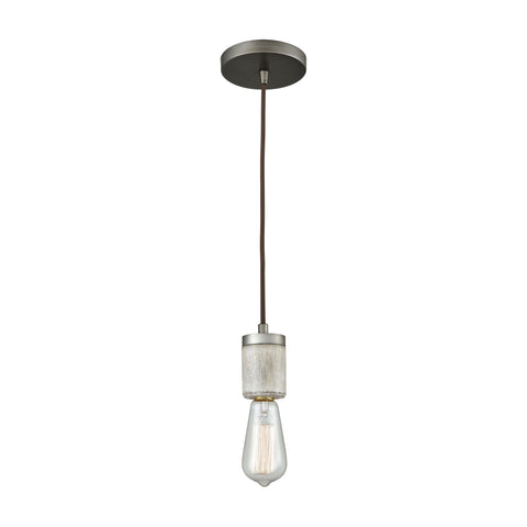 Socketholder 1 Pendant Weathered Zinc