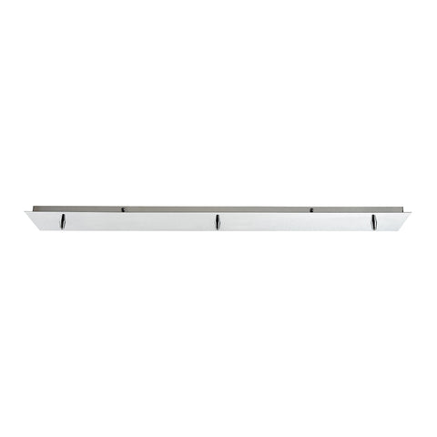 Pendant Options 3 Light Linear Pan in Polished Chrome