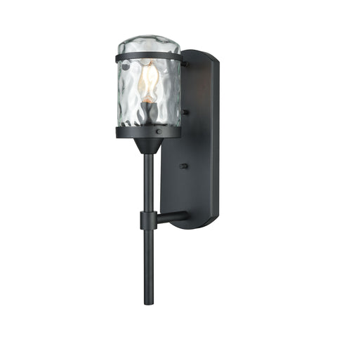Torch 1 Outdoor Sconce Charcoal Black
