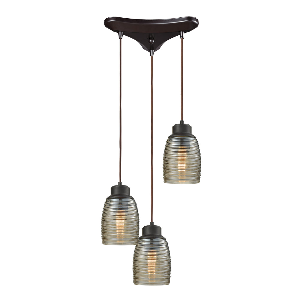 Muncie Configurable Multi Pendant - Oil Rubbed Bronze