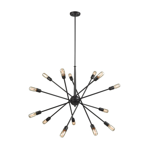Delphine 14 Chandelier Oil Rubbed Bronze