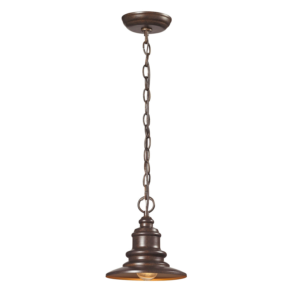 Outdoor pendent in Hazelnut bronze