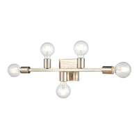 Attune 22'' Wide 5-Light Vanity Light - Satin Nickel