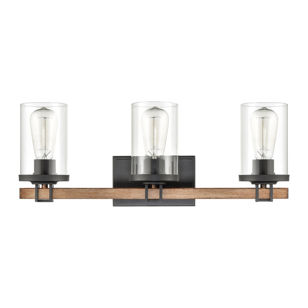 Holdfast 22'' Wide 3-Light Vanity Light - Charcoal