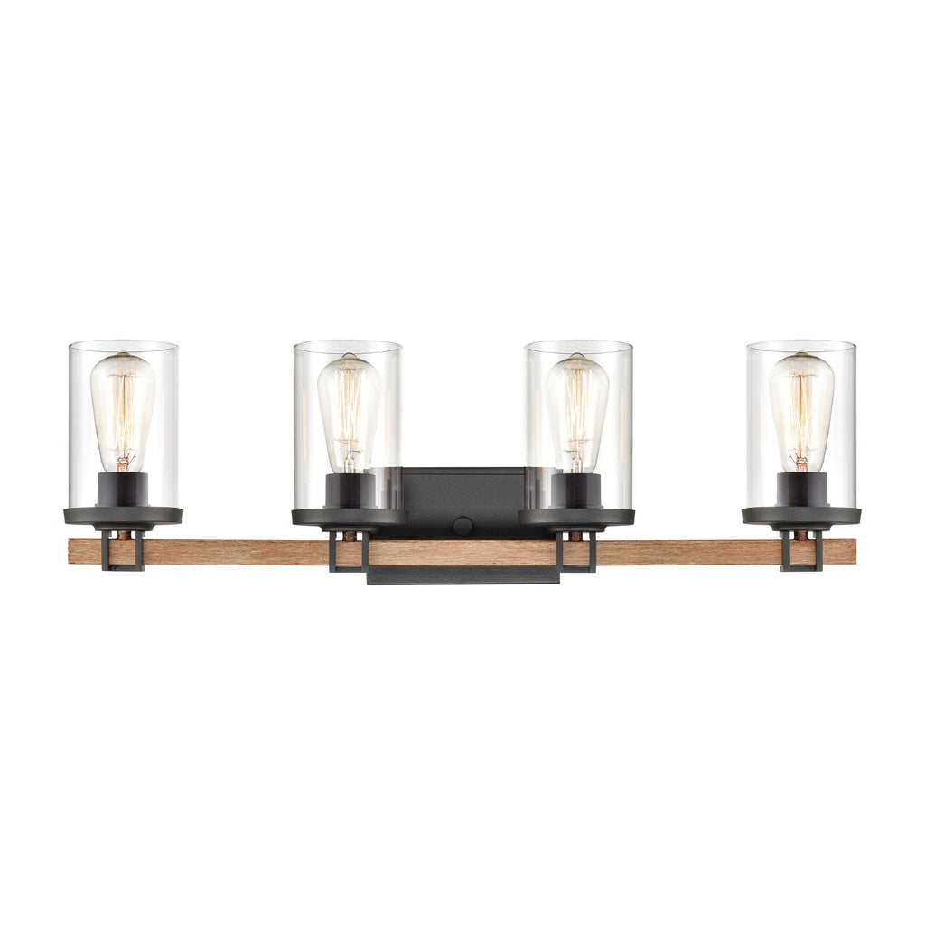 Holdfast 28'' Wide 4-Light Vanity Light - Charcoal