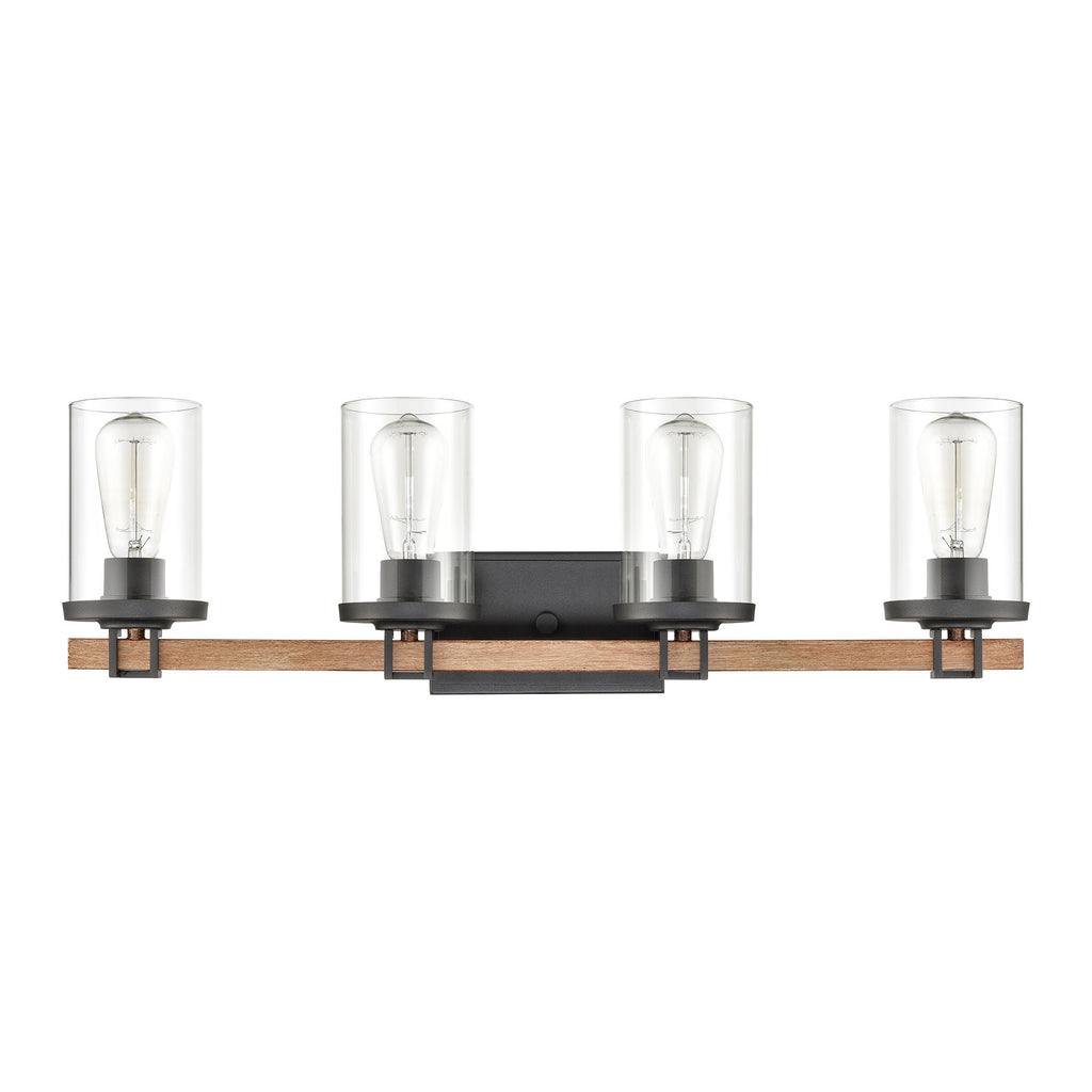 Holdfast 28'' Wide 4-Light Vanity Light - Charcoal