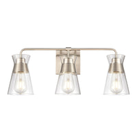 Brookville 22'' Wide 3-Light Vanity Light - Satin Nickel