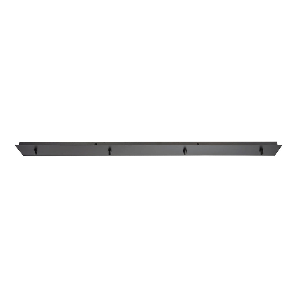 Pendant Options 4 Light Linear Pan in Oil Rubbed Bronze
