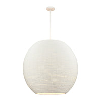Sophie 30.5'' Wide 4-Light Pendant - White Coral