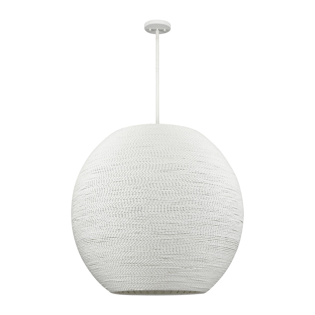 Sophie 30.5'' Wide 4-Light Pendant - White Coral