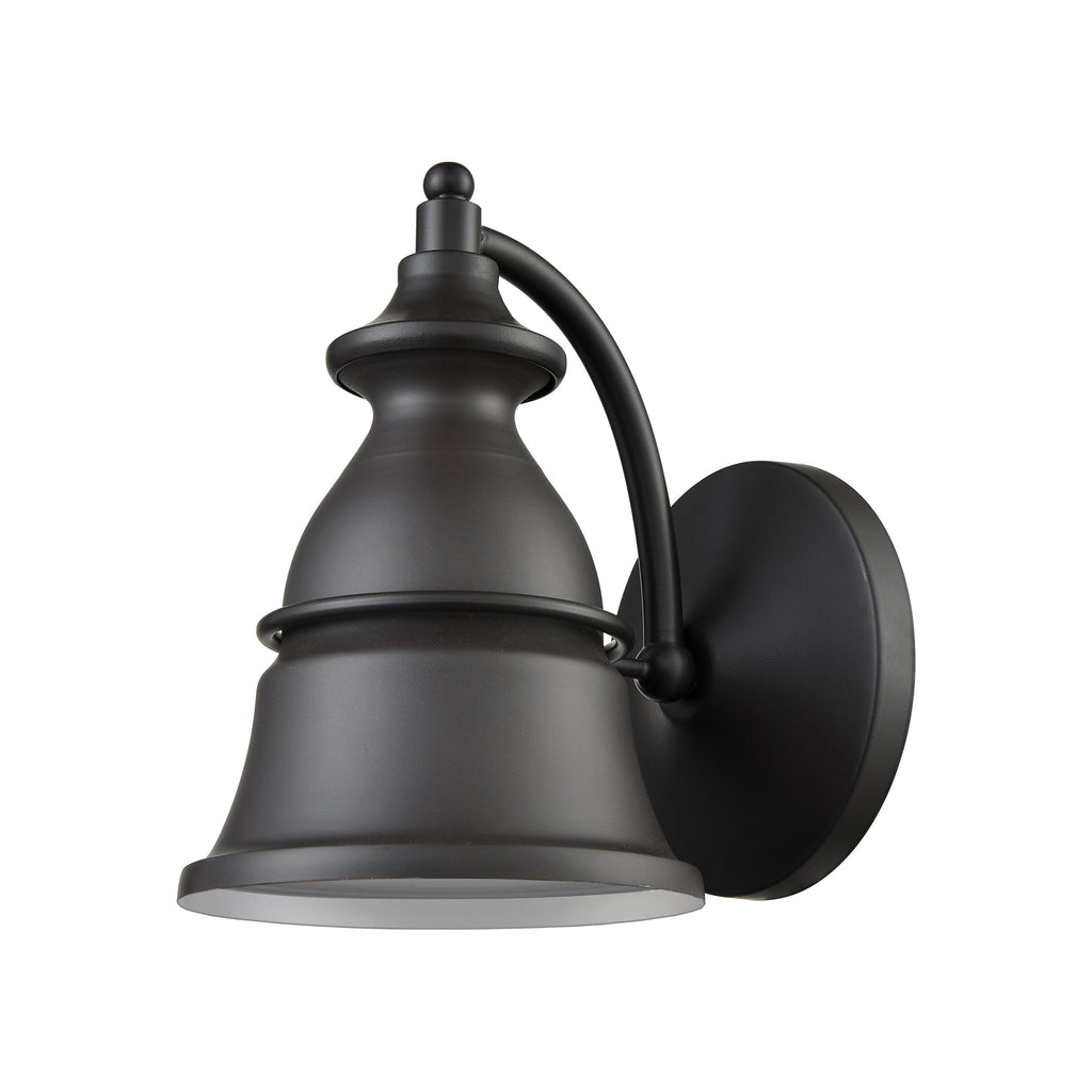 Langhorn 1 Outdoor Sconce Oil Rubbed Bronze