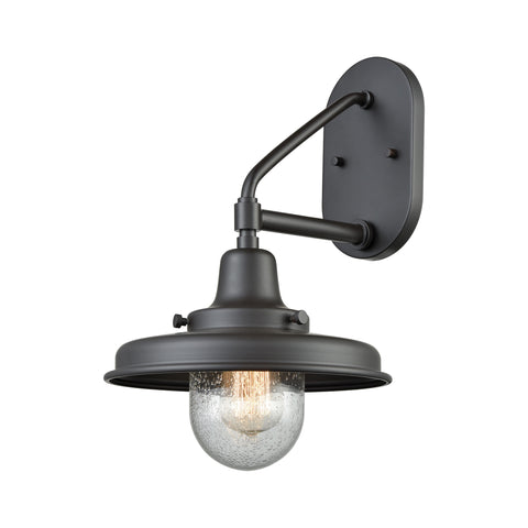 Vinton Station 1 Outdoor Sconce Oil Rubbed Bronze