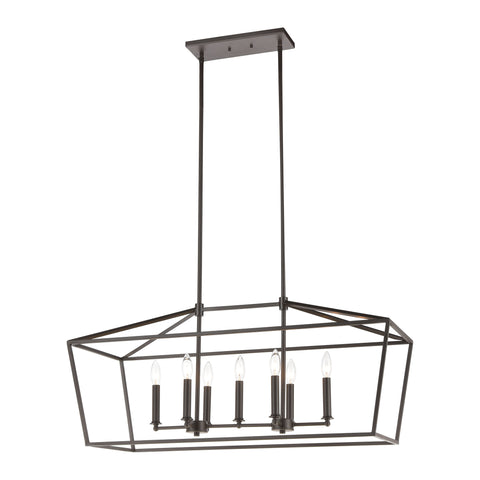 Fairfax 7-Light Island Light in Oil Rubbed Bronze
