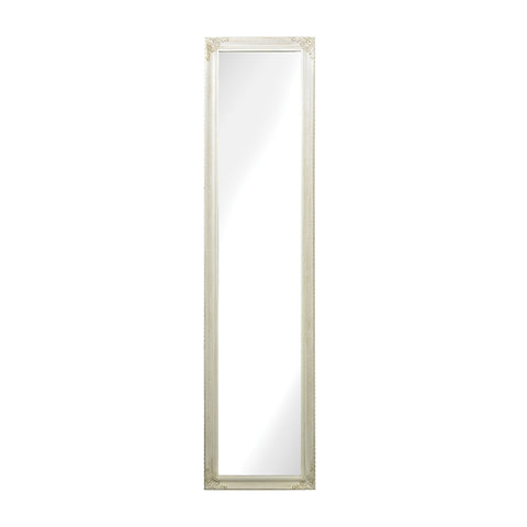 Masalia Floor Mirror in Antique White