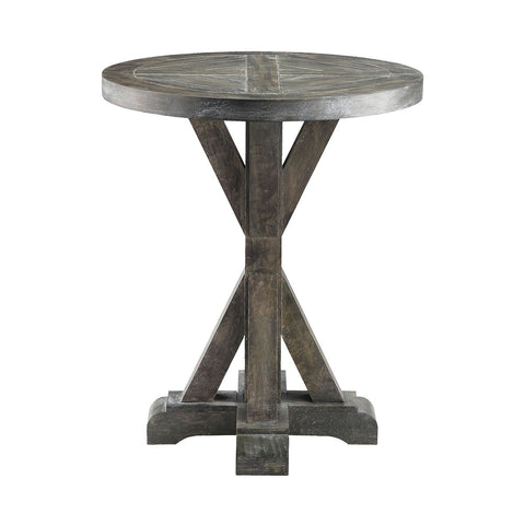 BRIDGEPORT ROUND END TABLE